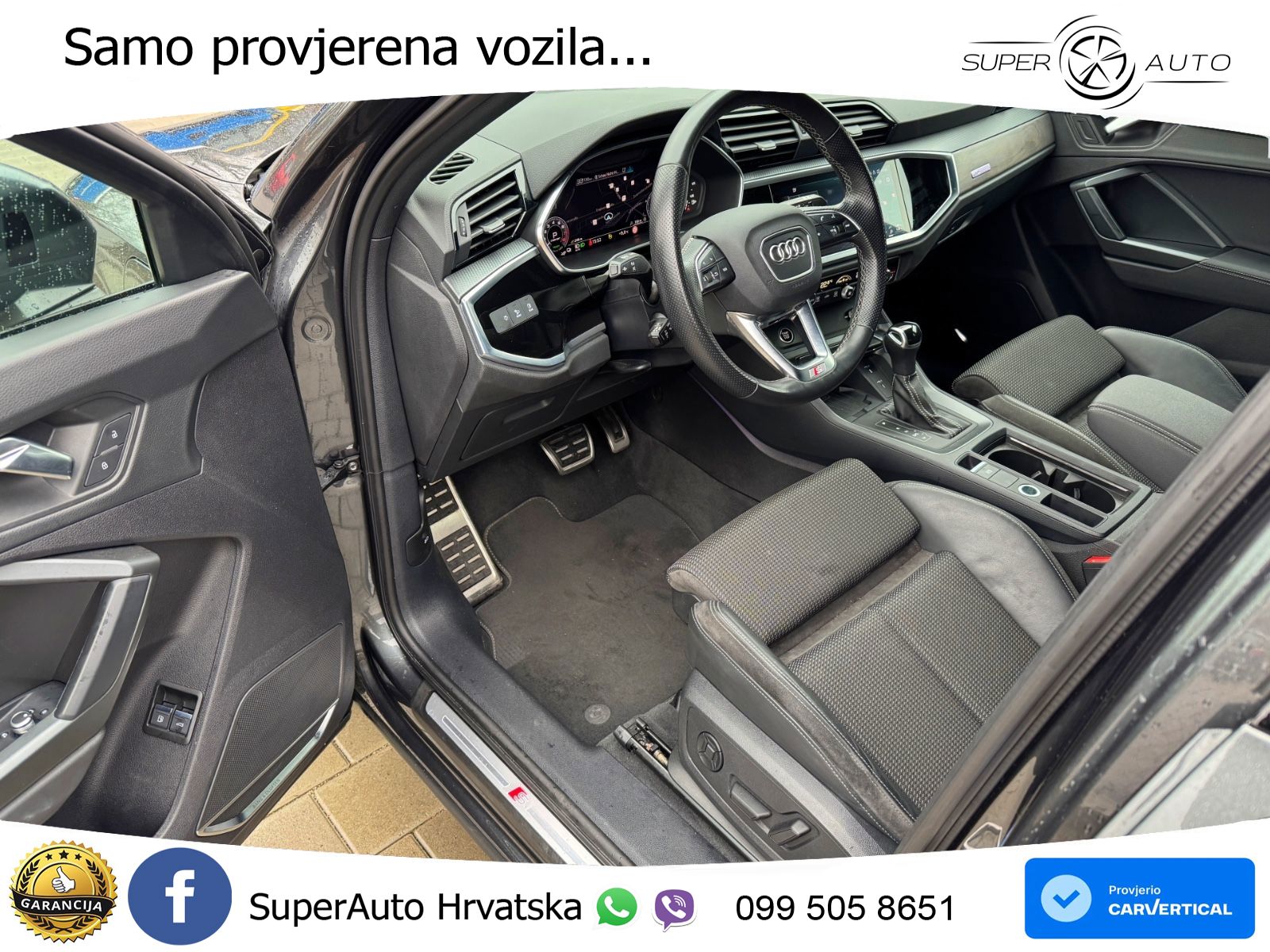Audi Q3 Sportback 45 TFSIe (245 KS) S tronic S line MATRIX+GR SJED+KAM