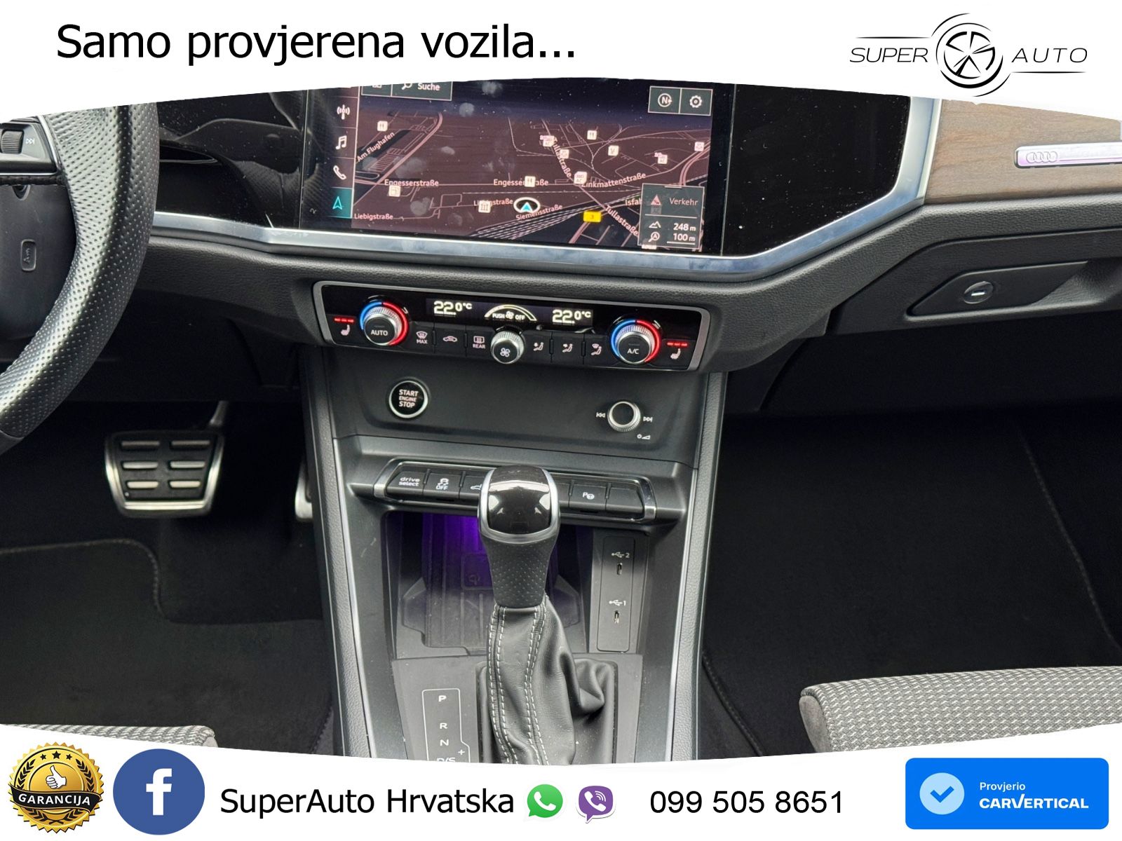 Audi Q3 Sportback 45 TFSIe (245 KS) S tronic S line MATRIX+GR SJED+KAM