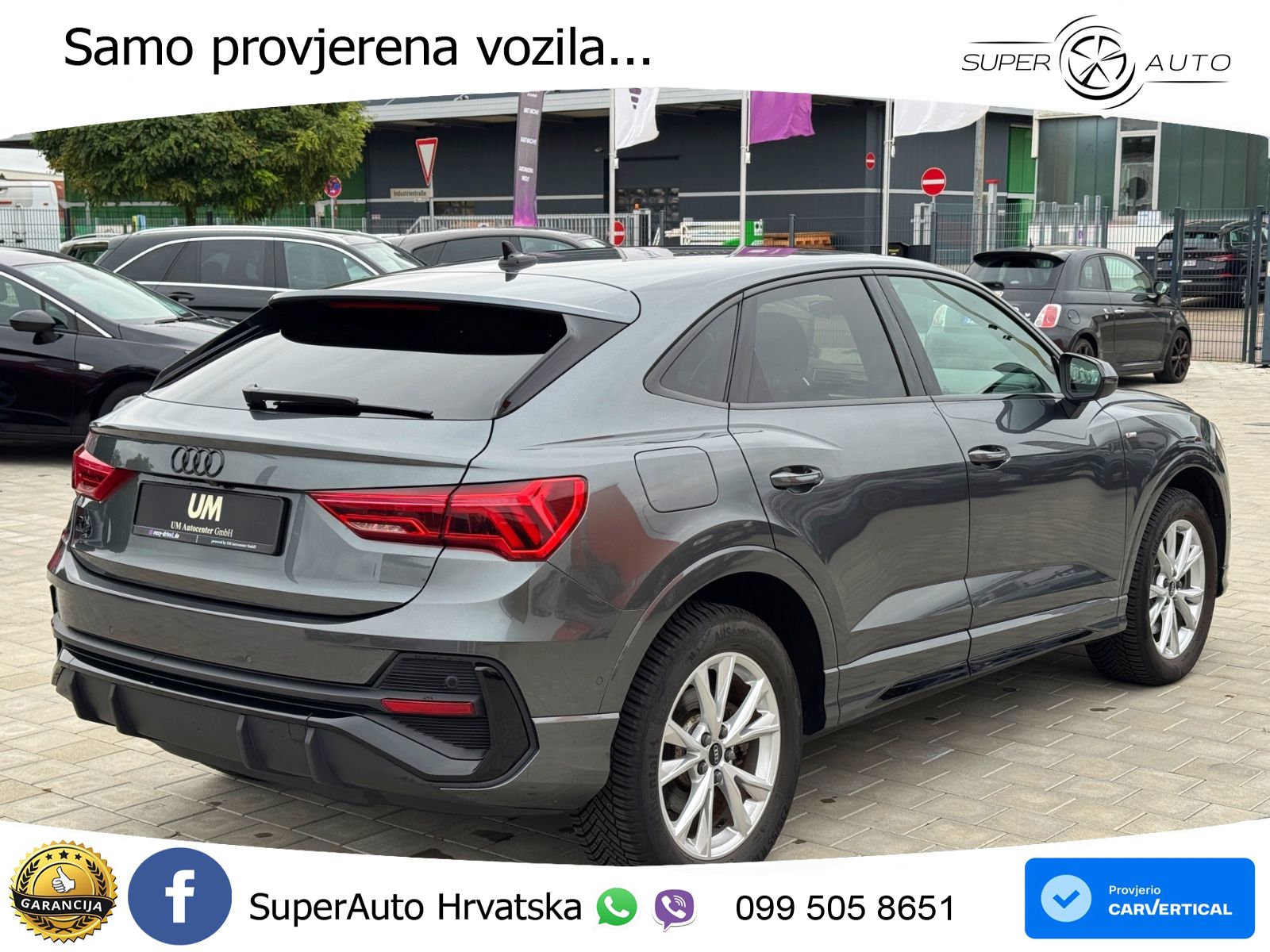 Audi Q3 Sportback 45 TFSIe (245 KS) S tronic S line MATRIX+GR SJED+KAM