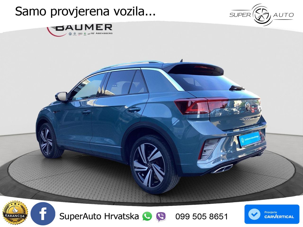 Volkswagen T-Roc I 2.0 TDI (150 KS) DSG LED+GR SJED+ACC