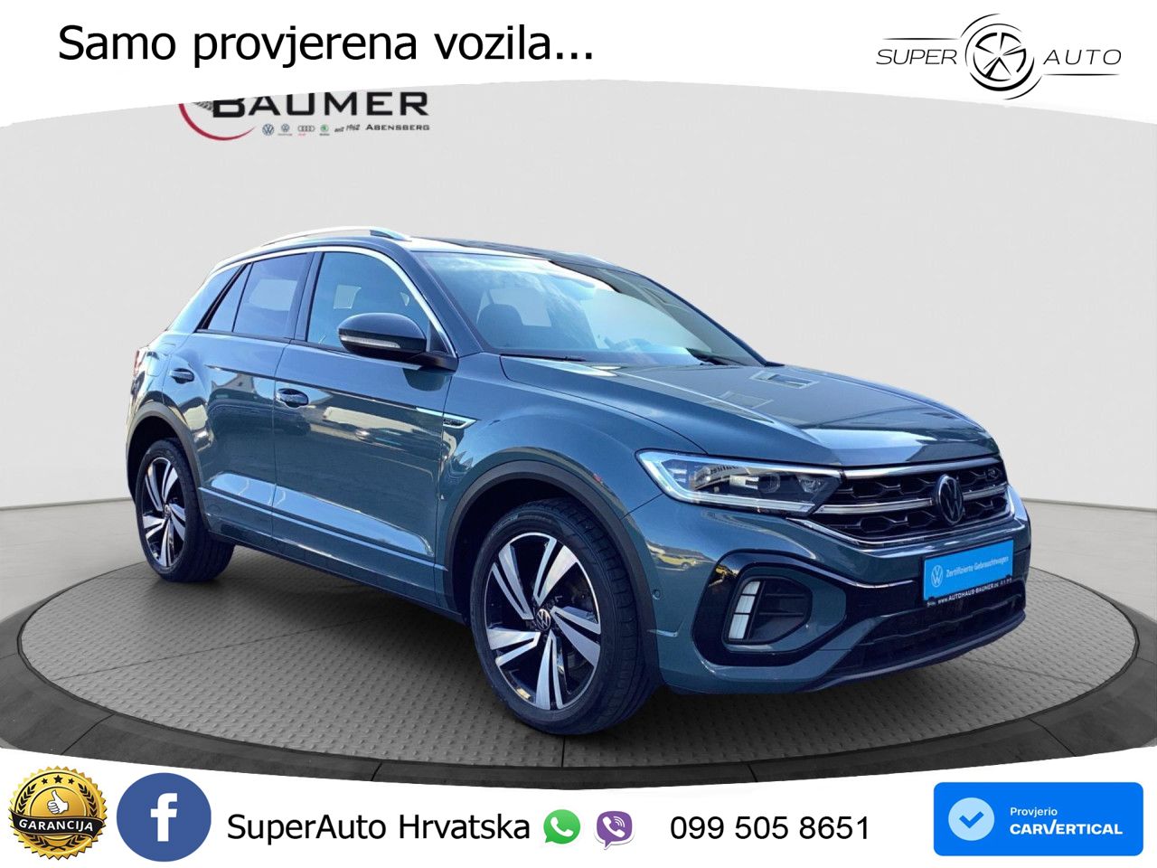 Volkswagen T-Roc I 2.0 TDI (150 KS) DSG LED+GR SJED+ACC