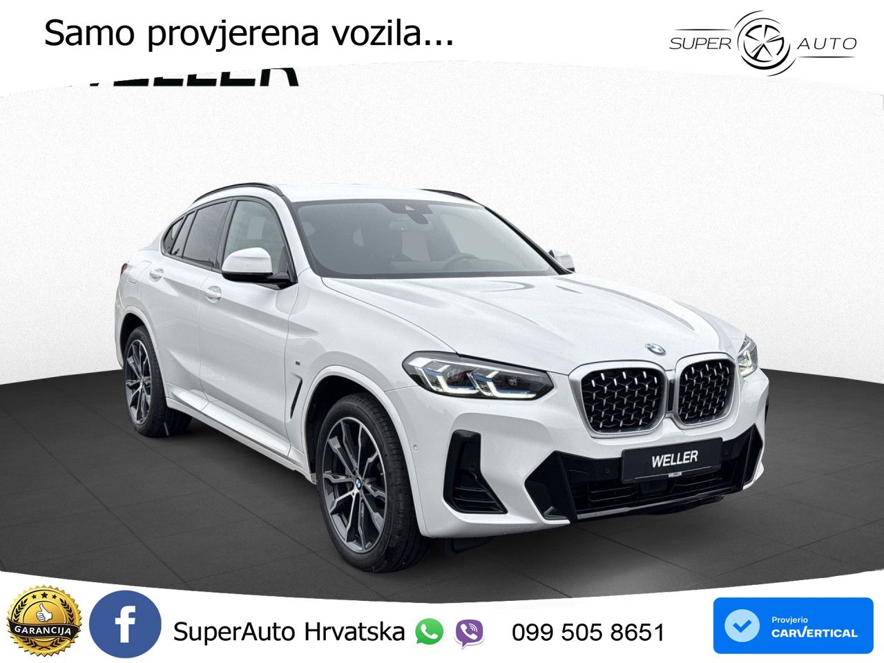 BMW X4 30d (286 KS) xDrive Steptronic M Sport LED+GR SJED+ACC
