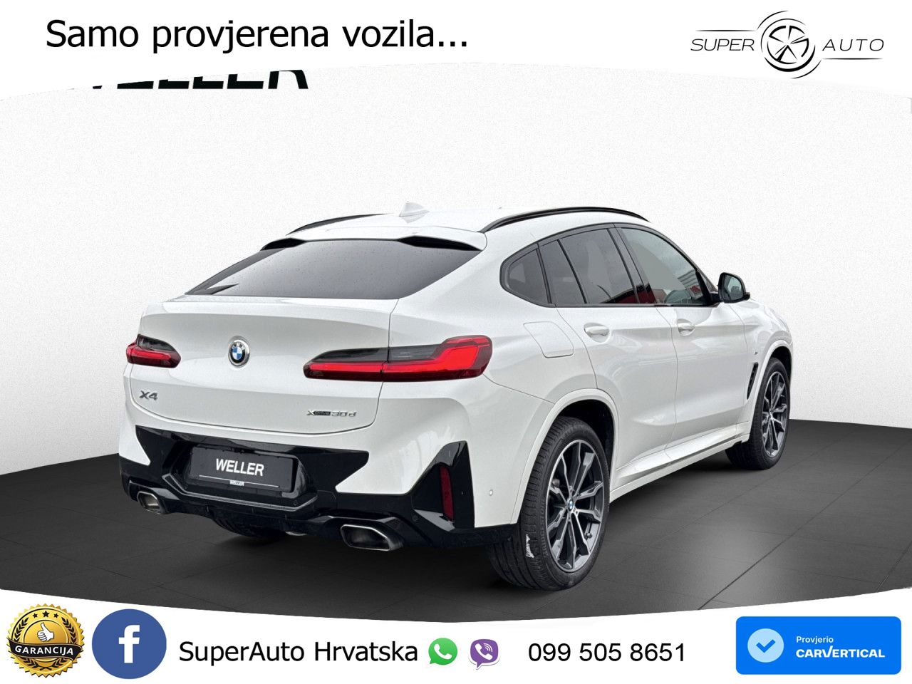 BMW X4 30d (286 KS) xDrive Steptronic M Sport LED+GR SJED+ACC