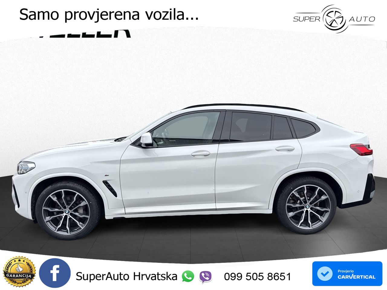 BMW X4 30d (286 KS) xDrive Steptronic M Sport LED+GR SJED+ACC