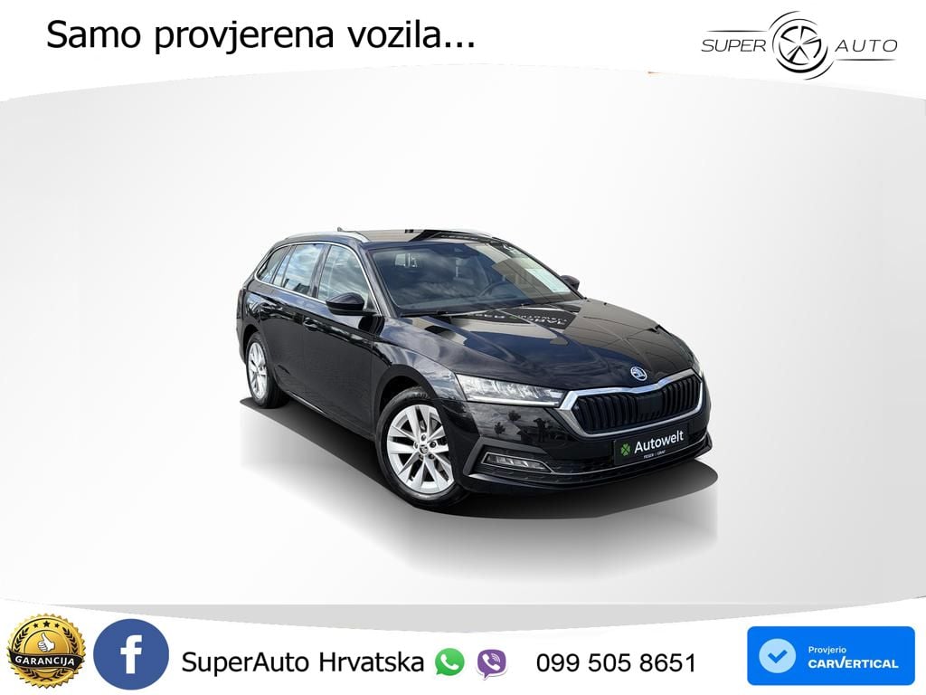 Škoda Octavia Combi 2.0 TDI (150 KS) DSG LED+GR SJED+ACC