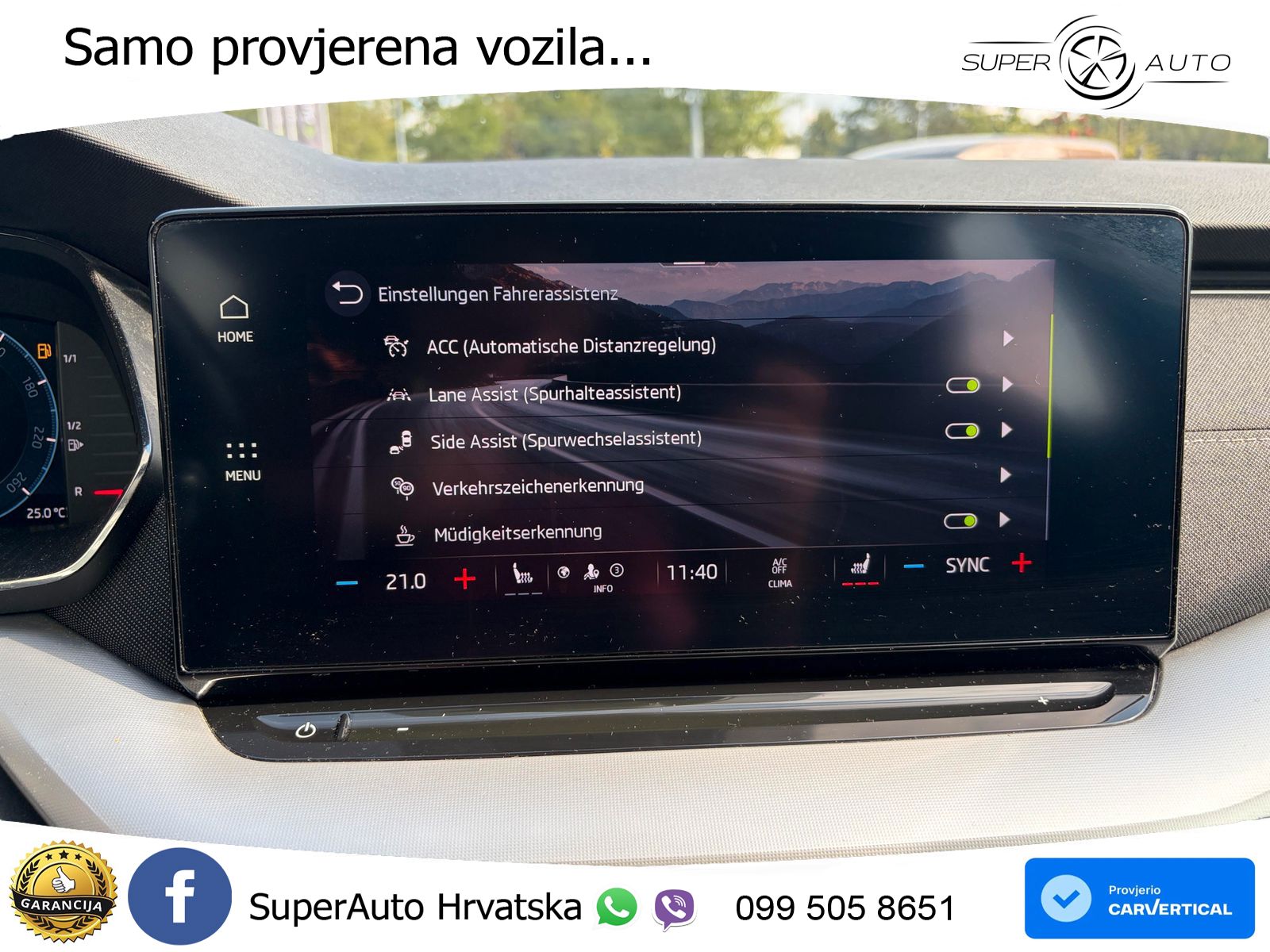 Škoda Octavia Combi 2.0 TDI (150 KS) DSG LED+GR SJED+ACC
