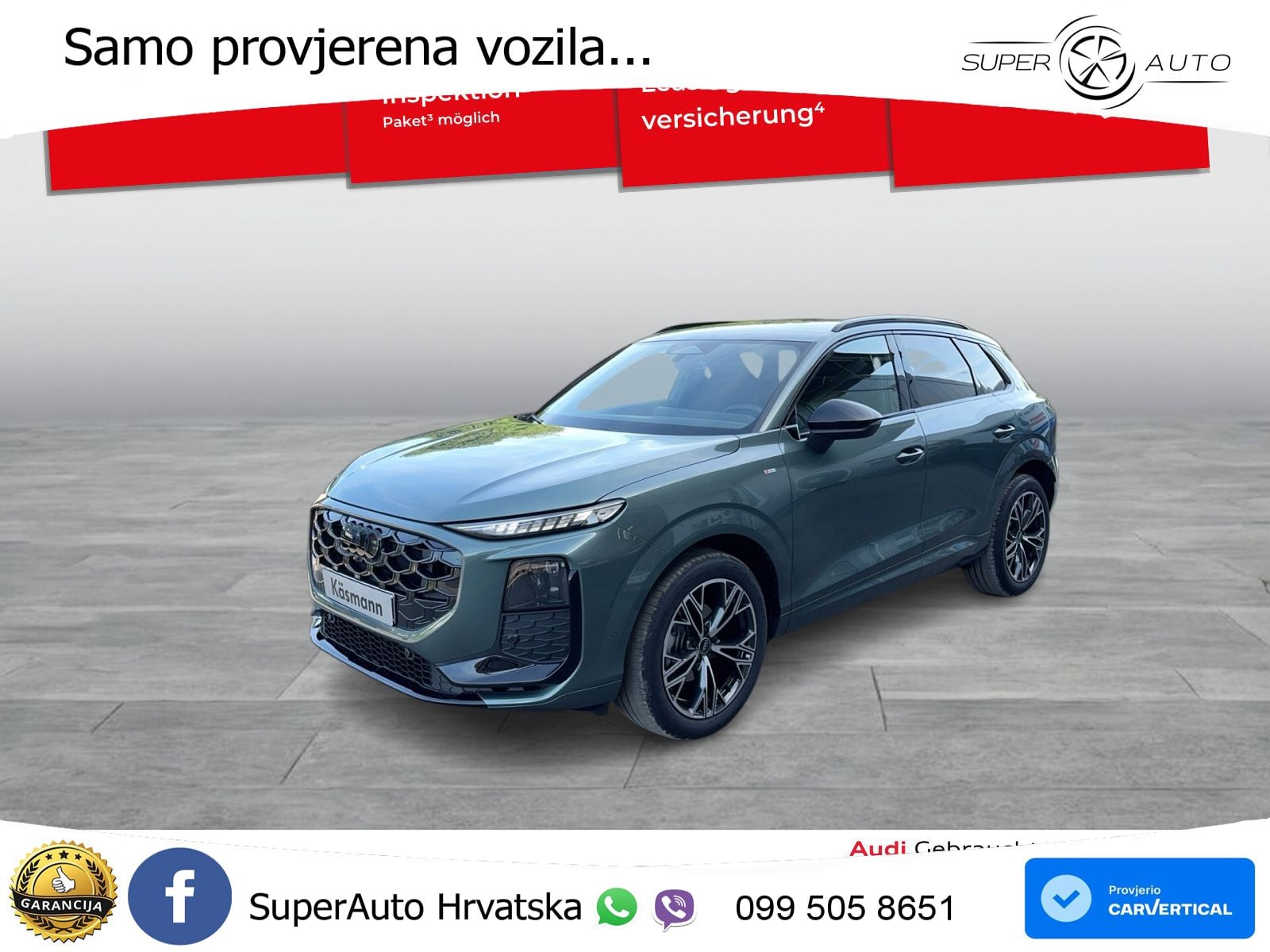 Audi Q3 1.5 TFSI (150 KS) S tronic 2x S line LED+GR SJED+ACC