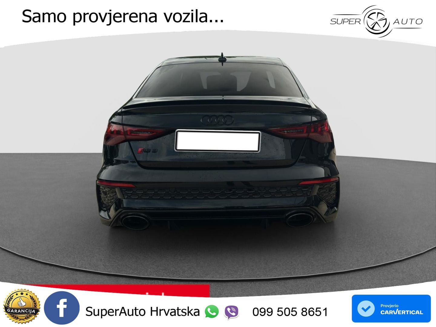 Audi RS3 Sedan 2.5 TFSI (400 KS) quattro S tronic MATRIX+GR SJED+KAM