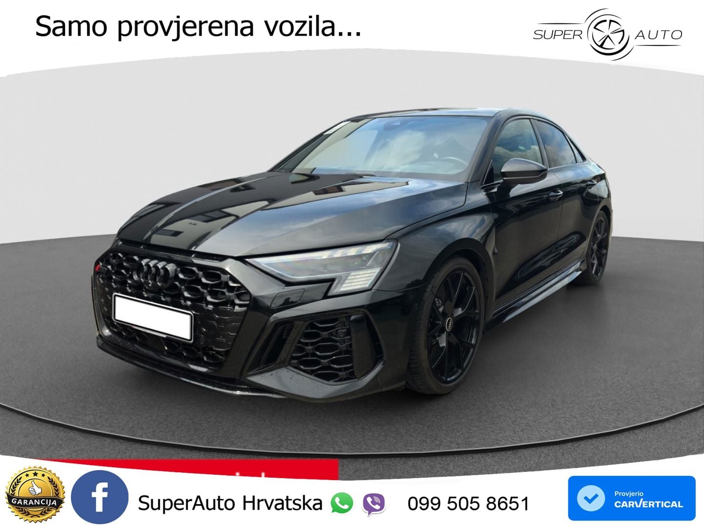 Audi RS3 Sedan 2.5 TFSI (400 KS) quattro S tronic MATRIX+GR SJED+KAM