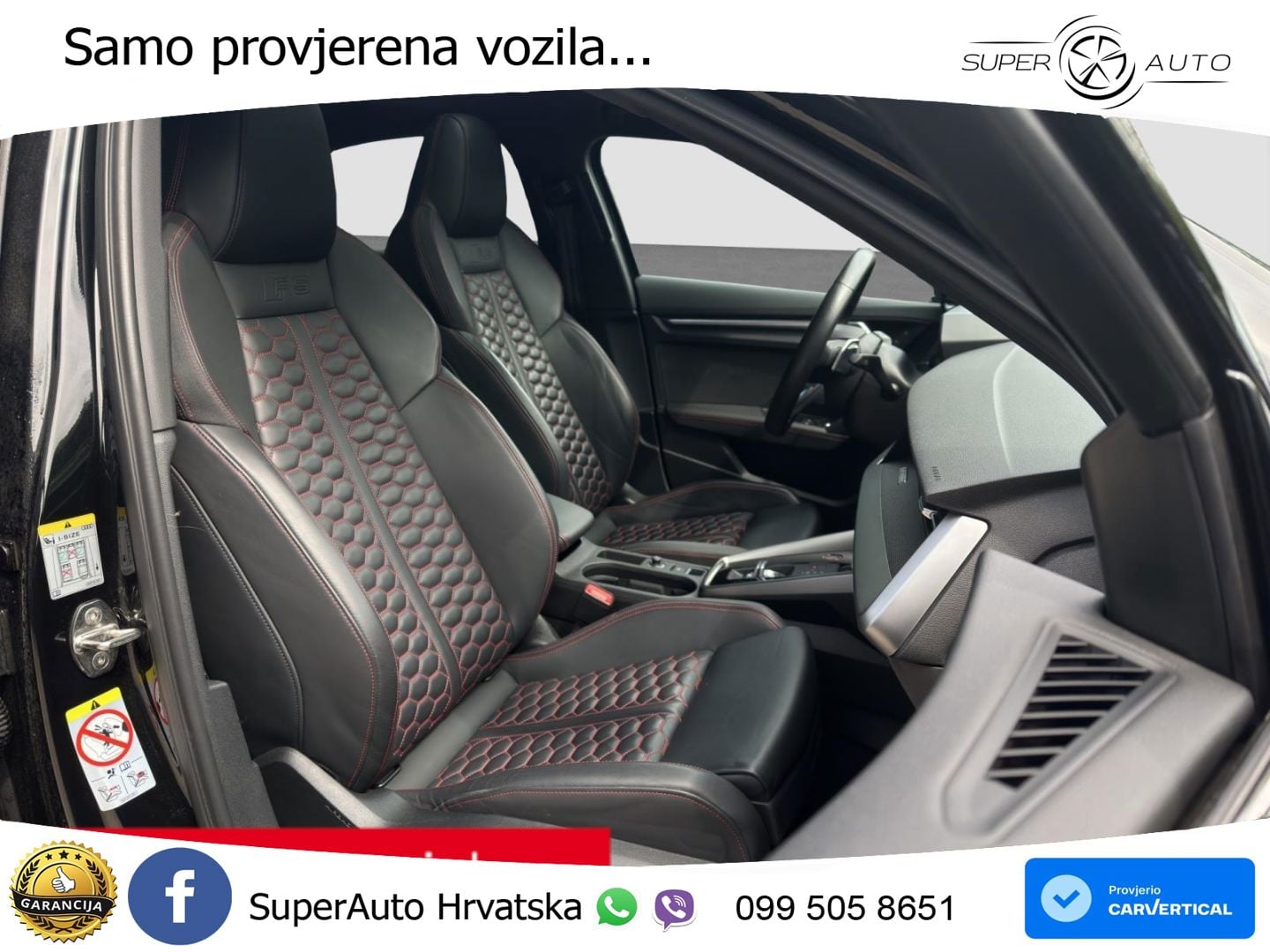 Audi RS3 Sedan 2.5 TFSI (400 KS) quattro S tronic MATRIX+GR SJED+KAM