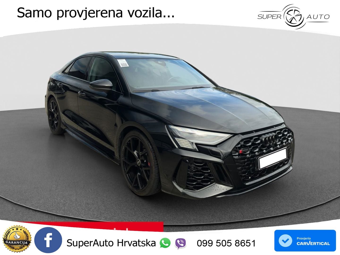 Audi RS3 Sedan 2.5 TFSI (400 KS) quattro S tronic MATRIX+GR SJED+KAM