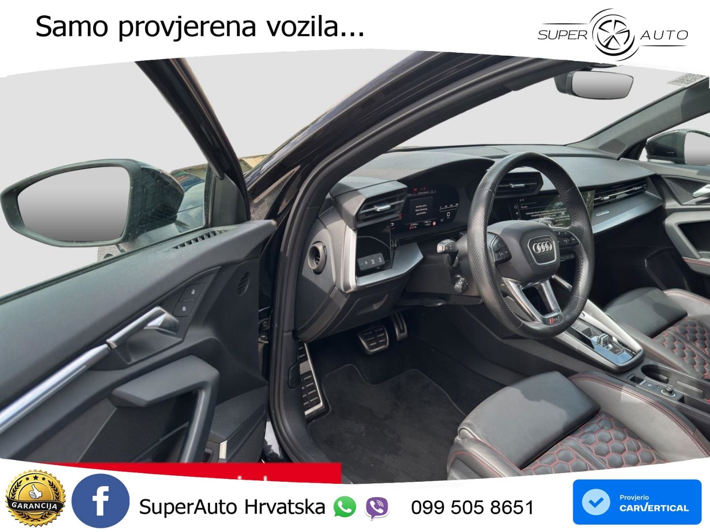Audi RS3 Sedan 2.5 TFSI (400 KS) quattro S tronic MATRIX+GR SJED+KAM