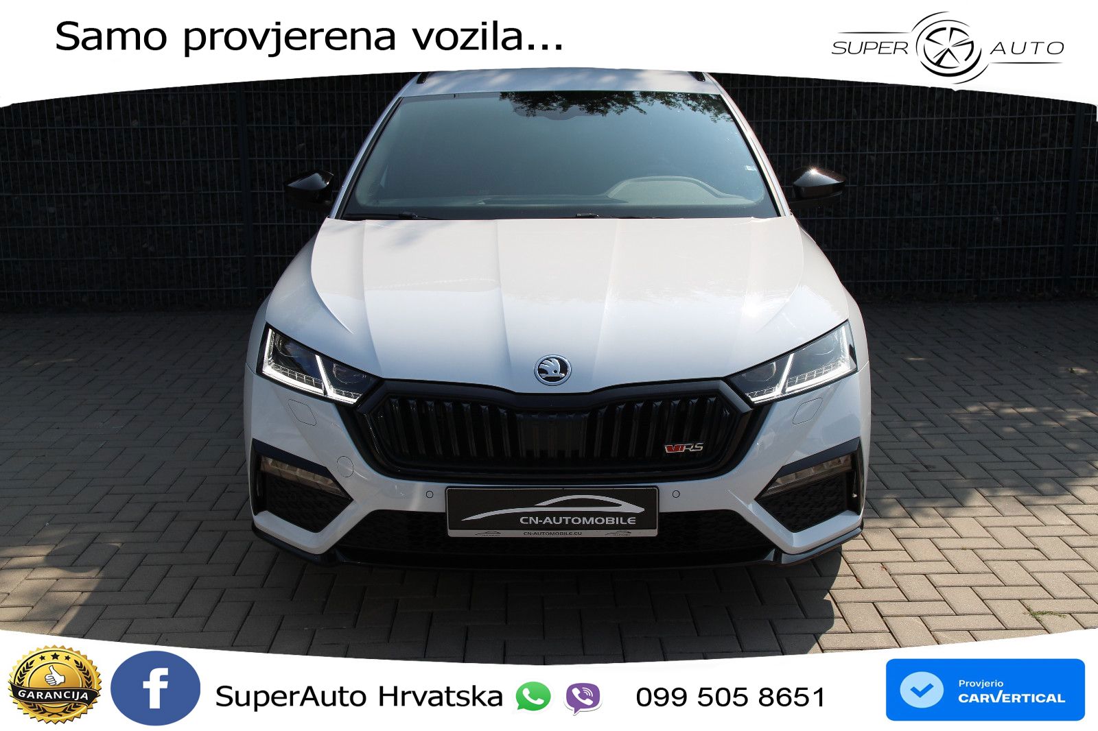 Škoda Octavia Combi RS 2.0 TSI (245 KS) DSG LED+GR SJED+ACC