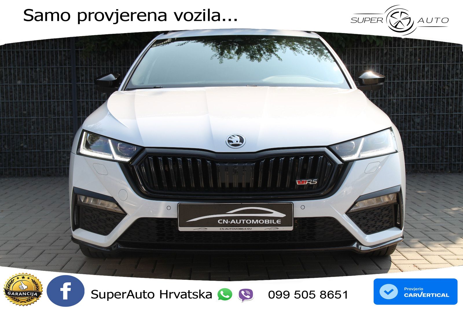 Škoda Octavia Combi RS 2.0 TSI (245 KS) DSG LED+GR SJED+ACC