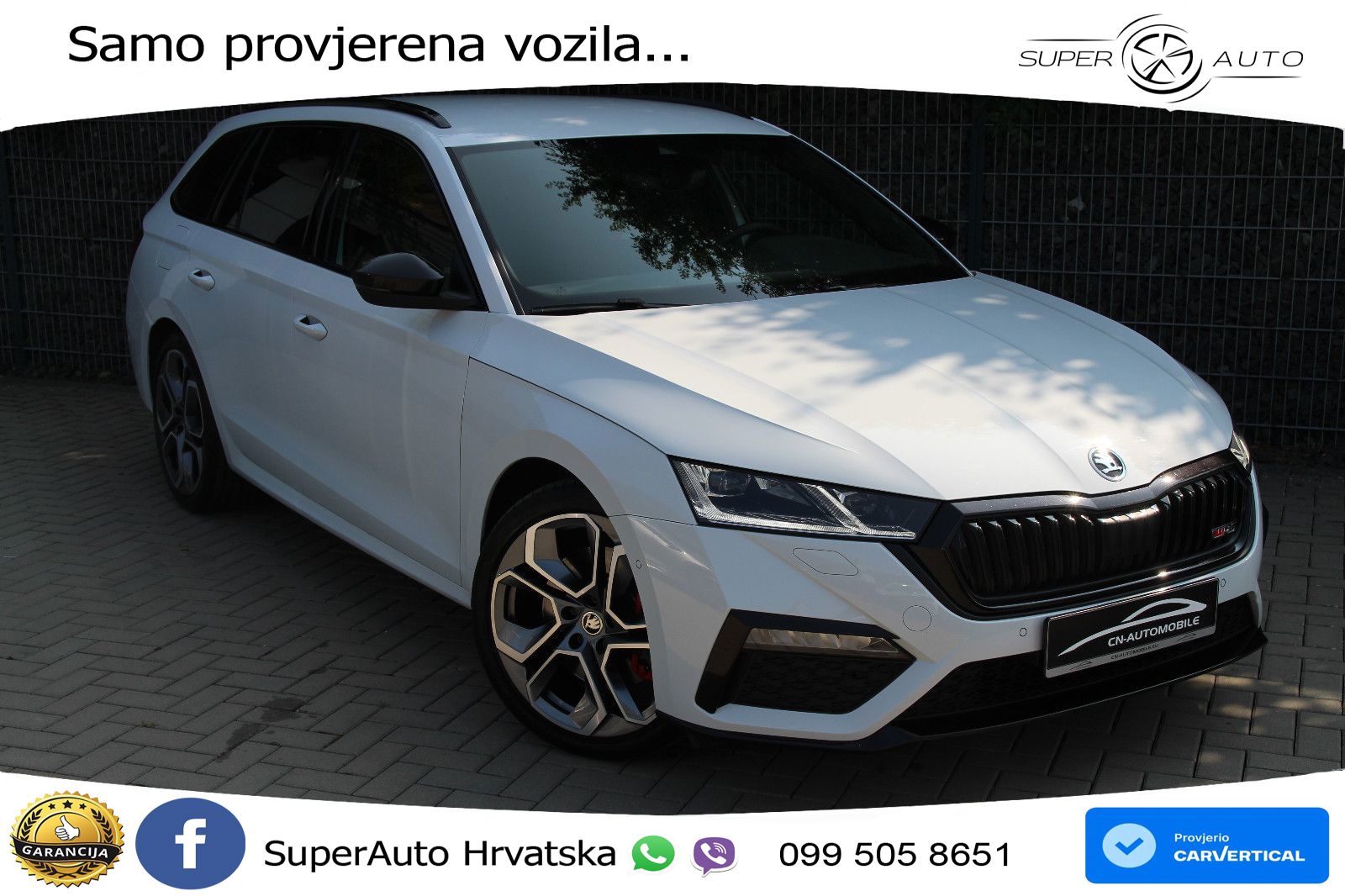 Škoda Octavia Combi RS 2.0 TSI (245 KS) DSG LED+GR SJED+ACC