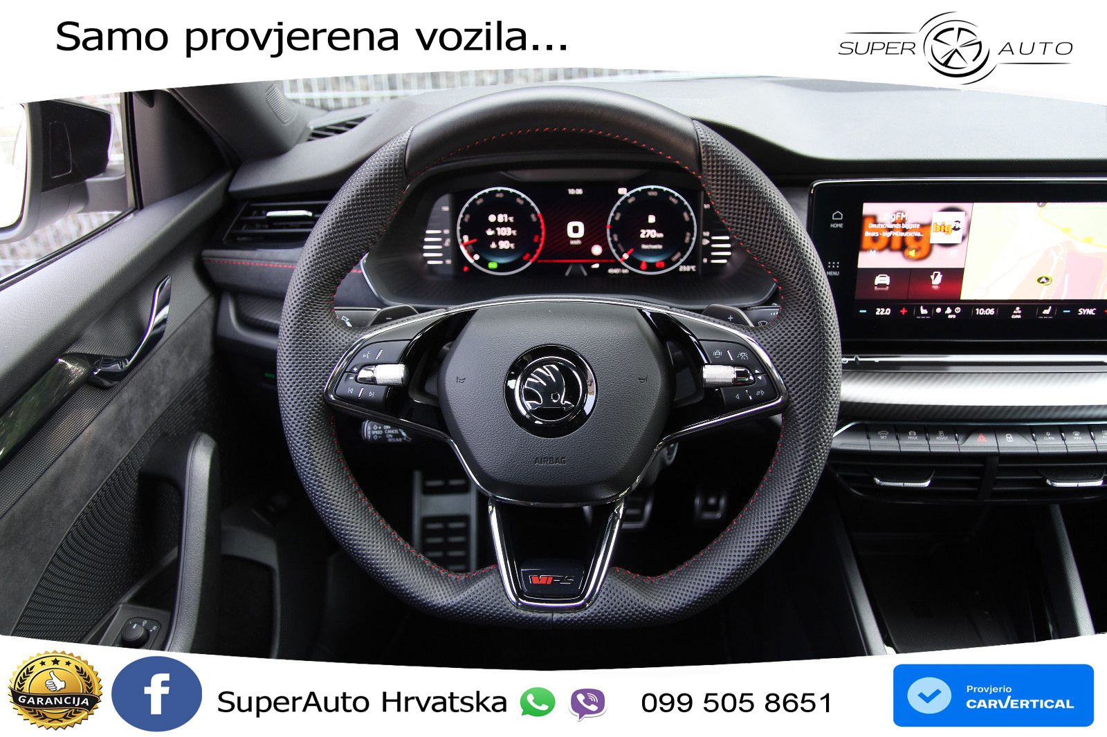 Škoda Octavia Combi RS 2.0 TSI (245 KS) DSG LED+GR SJED+ACC
