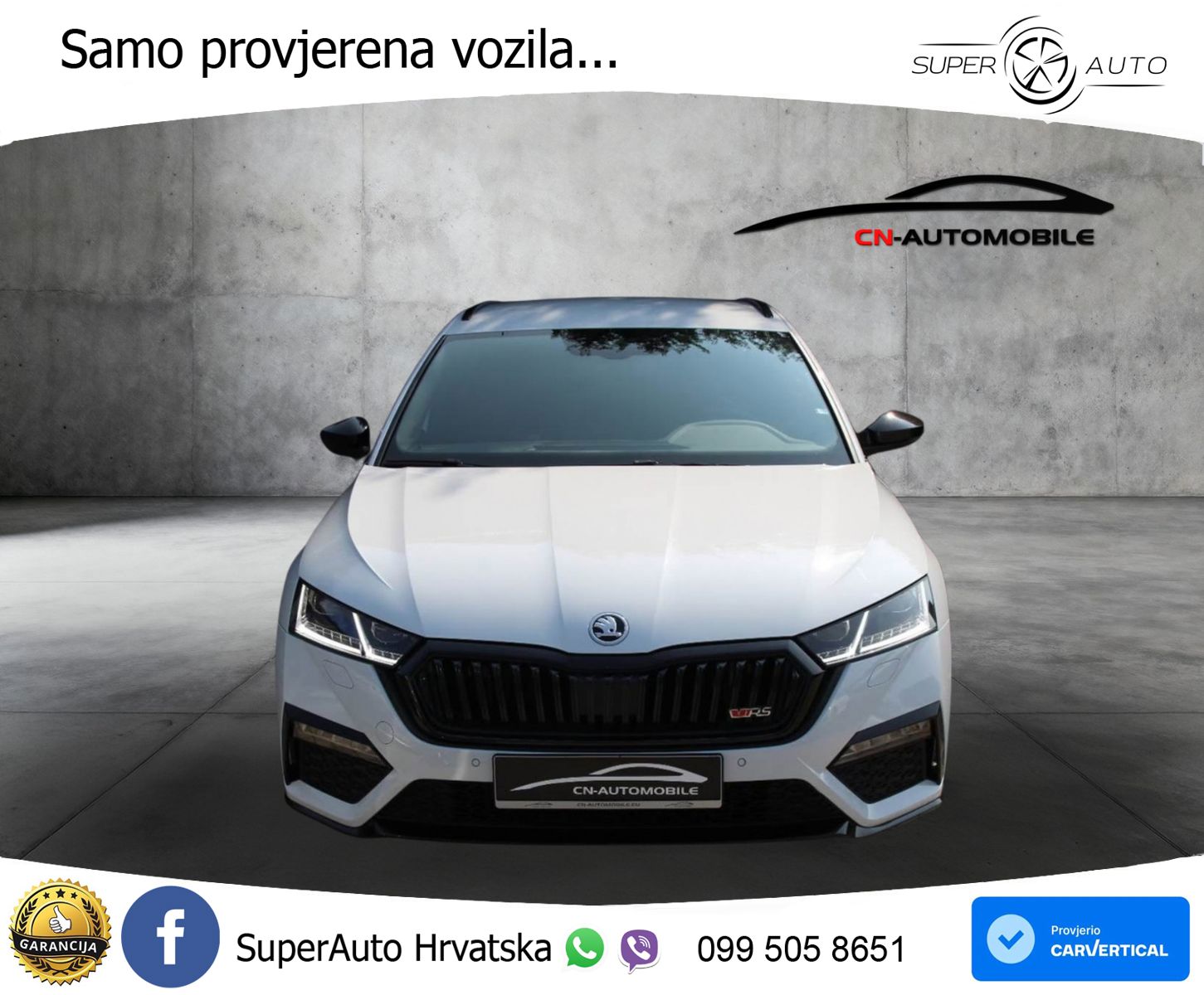 Škoda Octavia Combi RS 2.0 TSI (245 KS) DSG LED+GR SJED+ACC