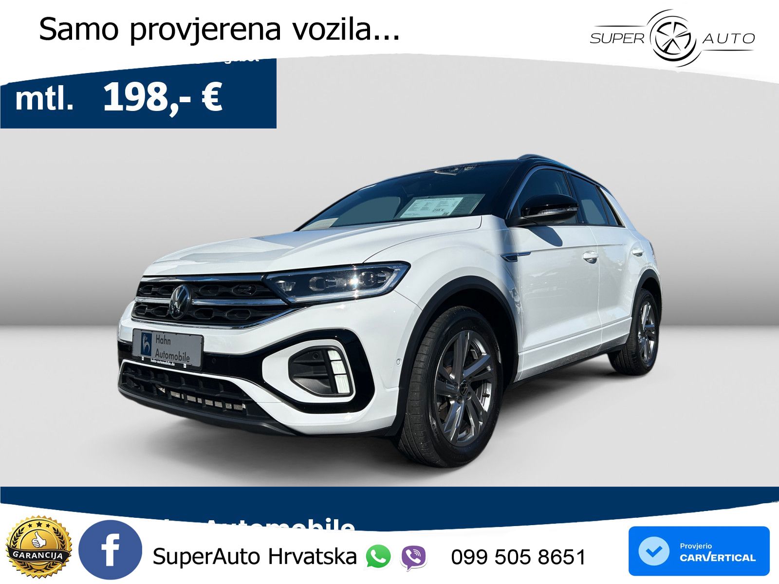 Volkswagen T-Roc I 1.5 TSI (150 KS) DSG LED+GR SJED+ACC