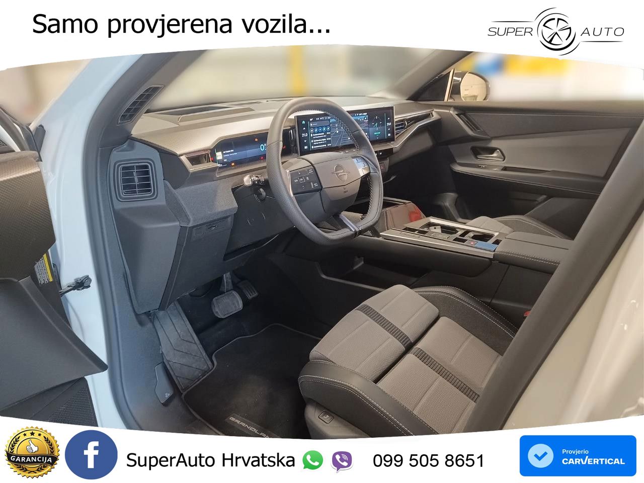 Opel Grandland 1.2 Turbo (145 KS) Hybrid eDCT GS MATRIX+GR SJED+KAM
