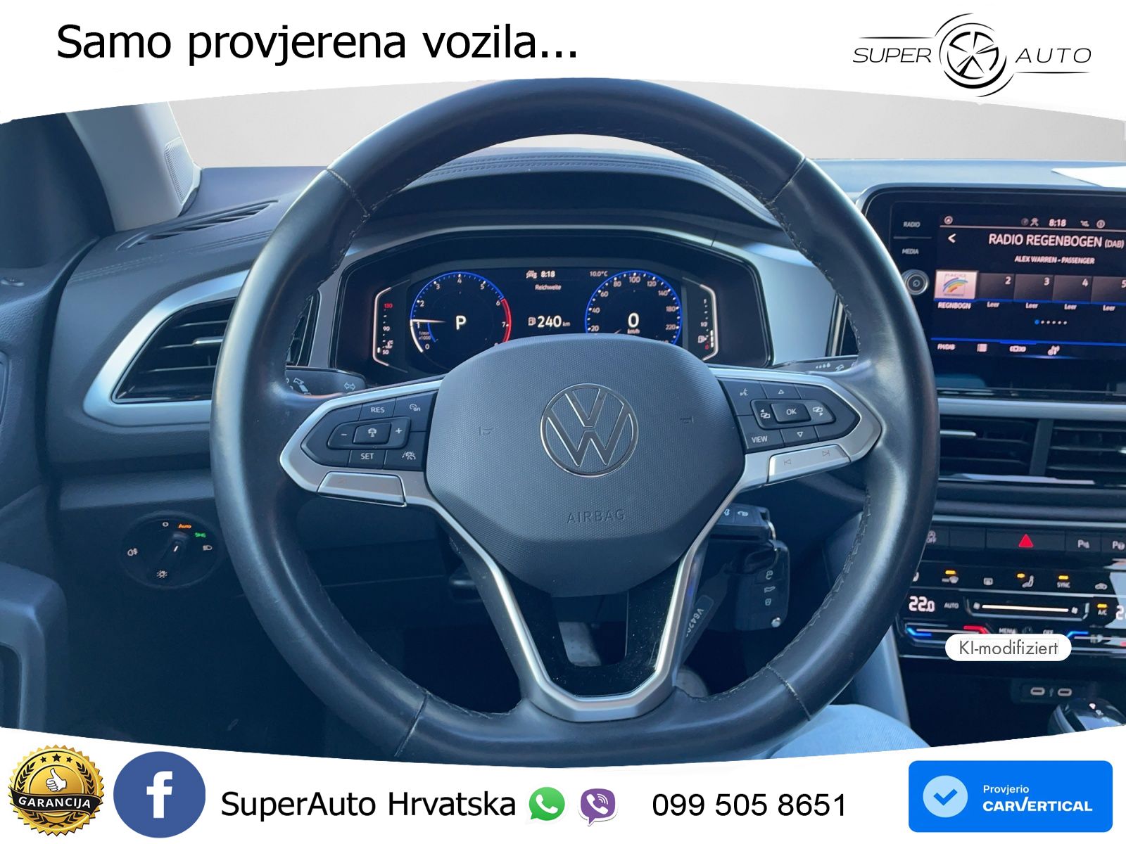 Volkswagen T-Roc 1.5 TSI (150 KS) DSG LED+GR SJED+ACC