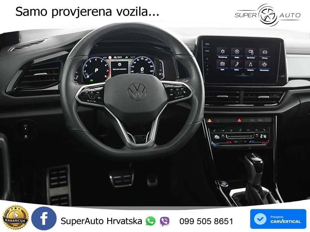 Volkswagen T-Roc 1.5 TSI (150 KS) DSG R-Line MATRIX+GR SJED+KAM