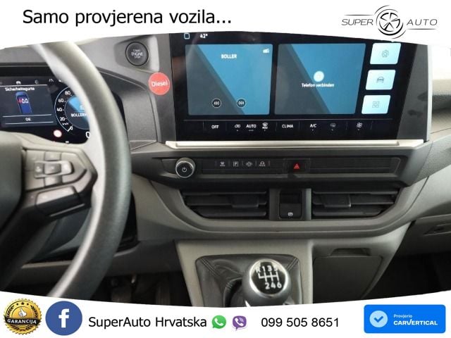Volkswagen T7 Transporter Kasten 2.0 TDI KR L1H1/LED/RFK/Ap 110 KS