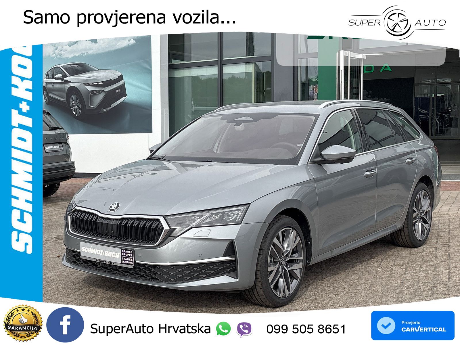 Škoda Octavia Combi 2.0 TDI (150 KS) DSG MATRIX+GR SJED+KAM
