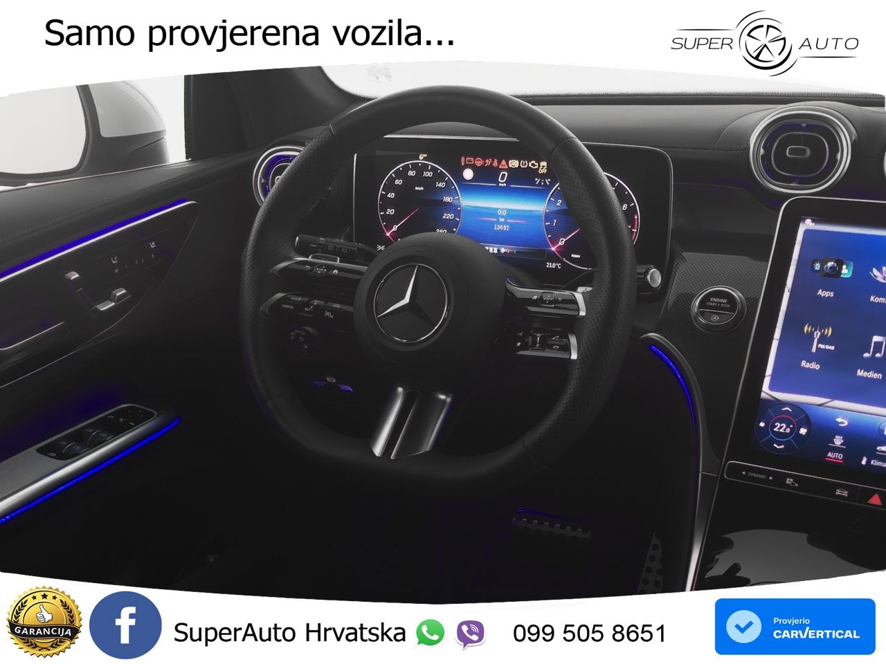 Mercedes GLC 300 (258 KS) 4MATIC 9G-TRONIC AMG ZRAČNI+ACC+GR SJED+360