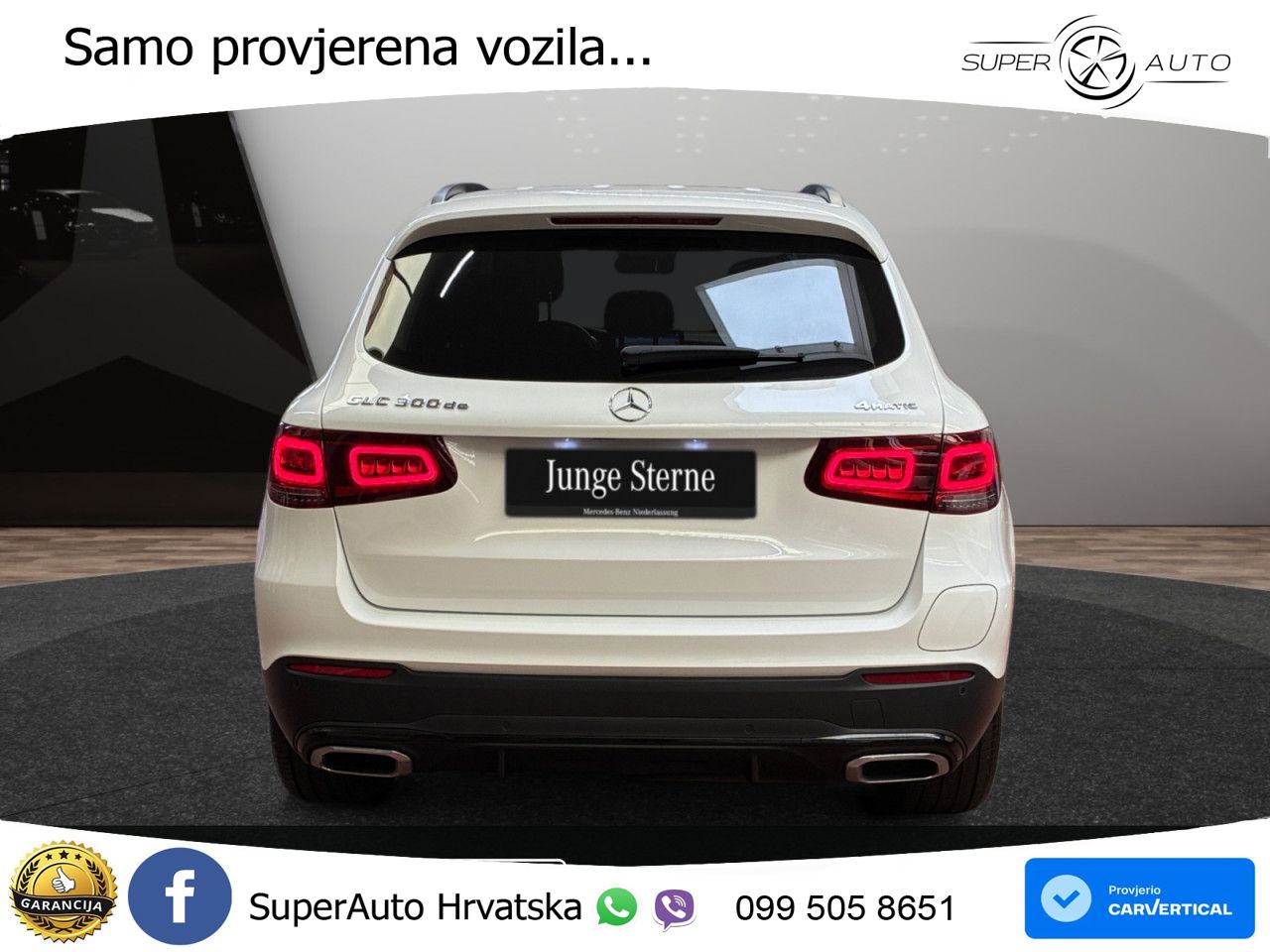 Mercedes GLC 300de (306 KS) 4MATIC 9G-TRONIC AMG ACC+GR SJED+360+PANO