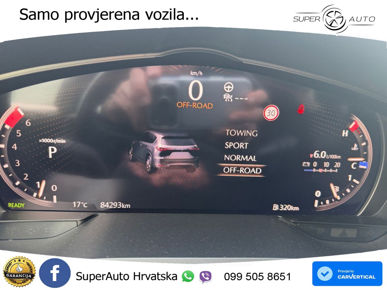 Mazda CX-60 3.3 e-Skyactiv D (254 KS) AWD Automatic