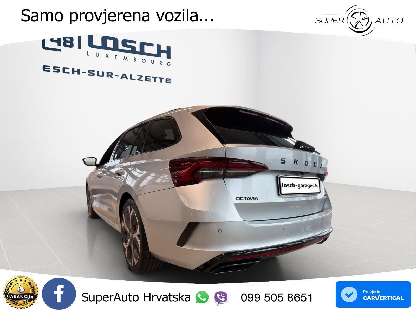 Škoda Octavia Combi RS 2.0 TSI (265 KS) DSG