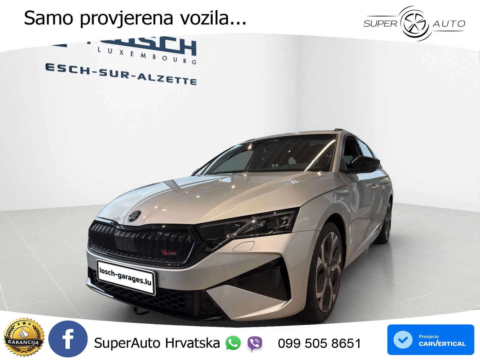 Škoda Octavia Combi RS 2.0 TSI (265 KS) DSG
