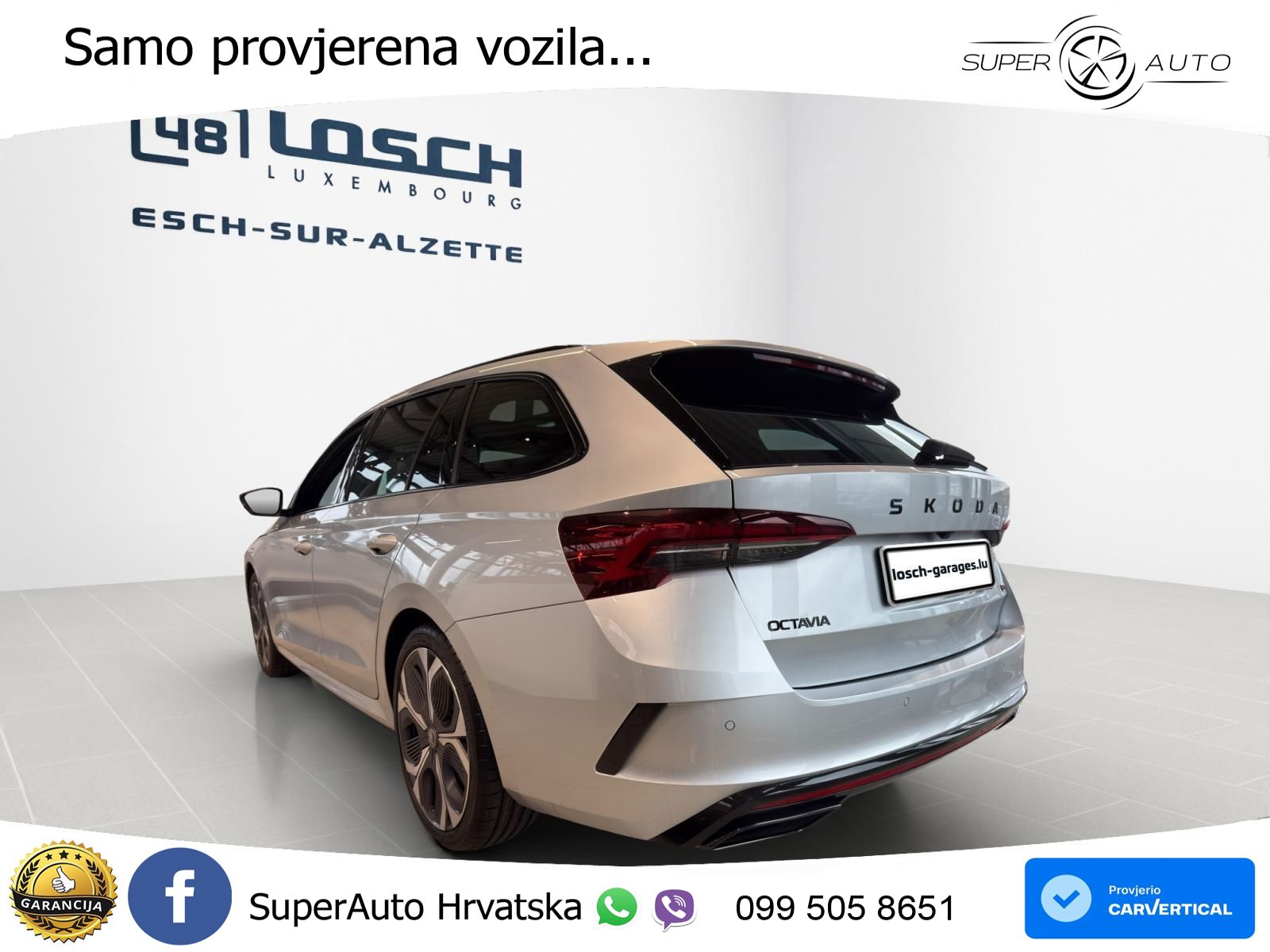 Škoda Octavia Combi RS 2.0 TSI (265 KS) DSG