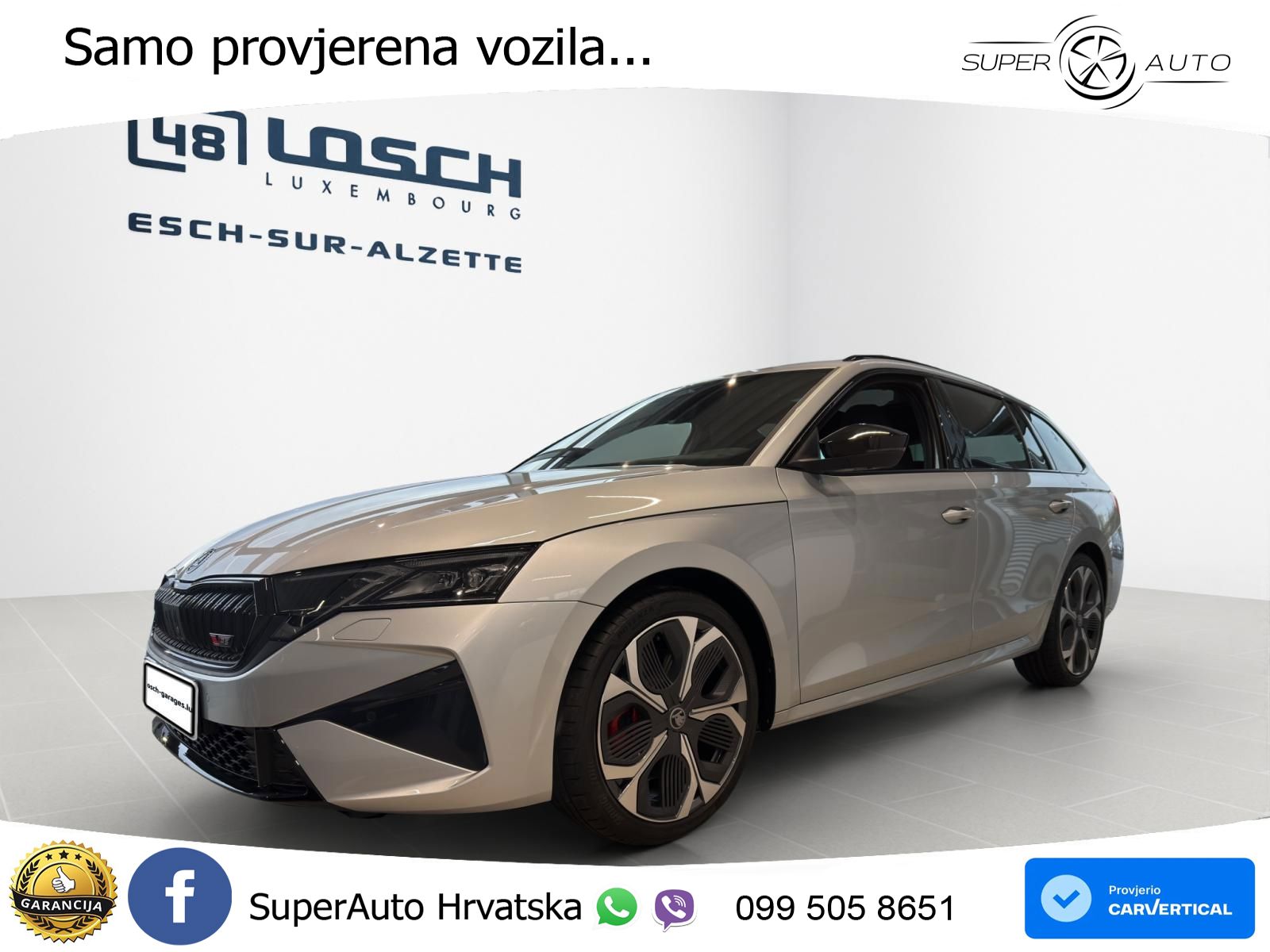 Škoda Octavia Combi RS 2.0 TSI (265 KS) DSG