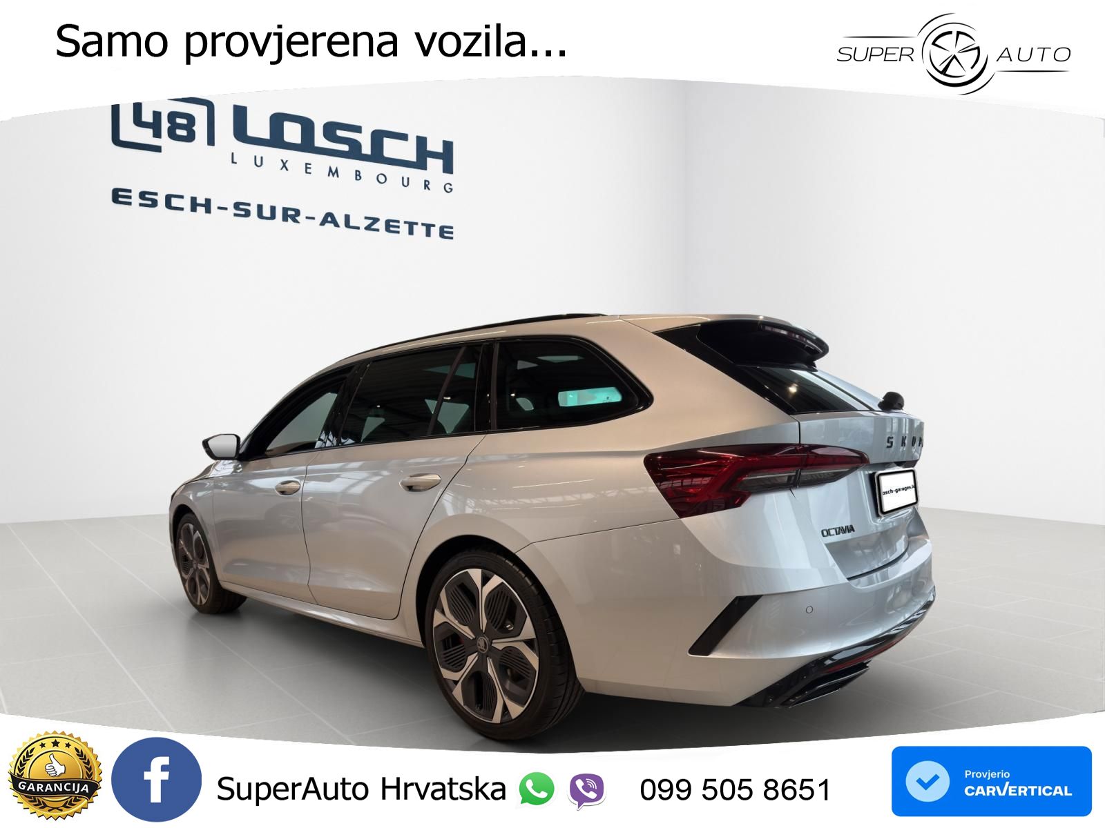Škoda Octavia Combi RS 2.0 TSI (265 KS) DSG
