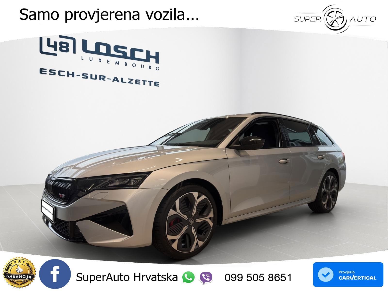 Škoda Octavia Combi RS 2.0 TSI (265 KS) DSG