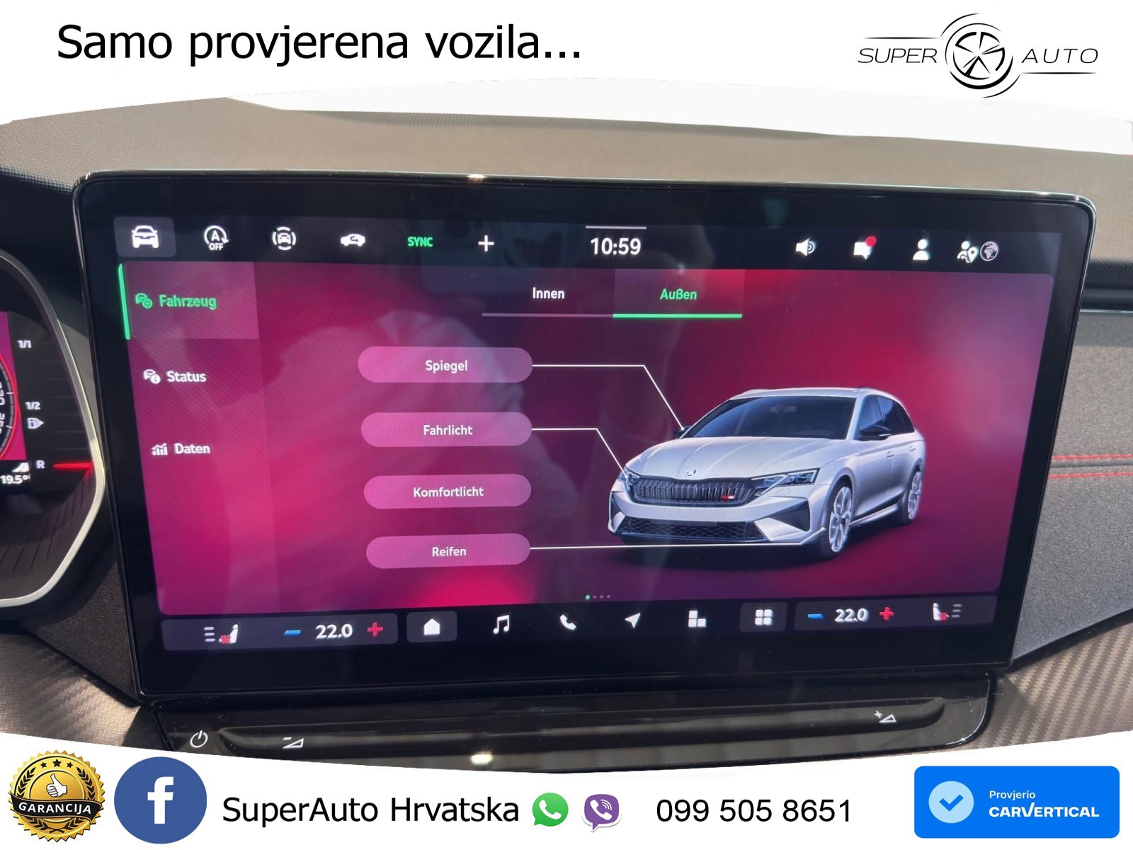 Škoda Octavia Combi RS 2.0 TSI (265 KS) DSG