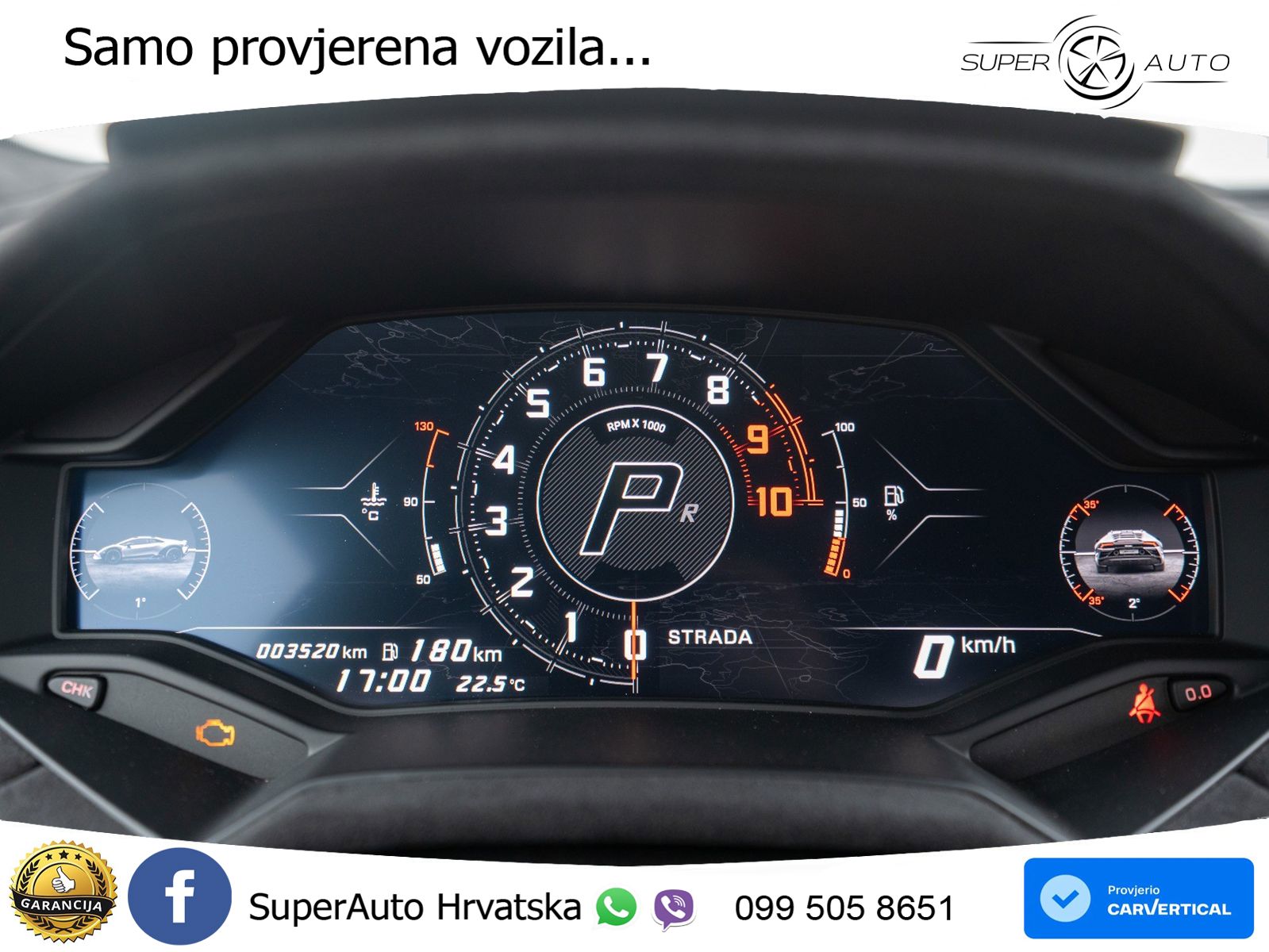 Lamborghini Huracan EVO 5.2 V10 (610 KS) LDF LED+ACC