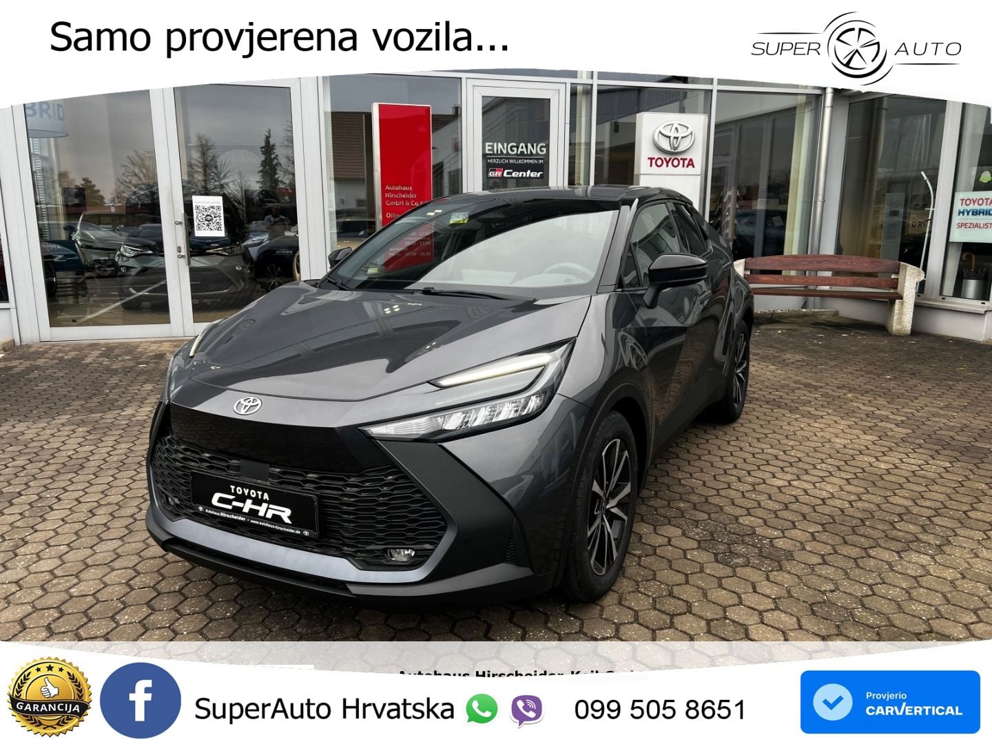 Toyota C-HR 1.8 (140 KS) Hybrid e-CVT Teamplayer LED+GR SJED+ACC