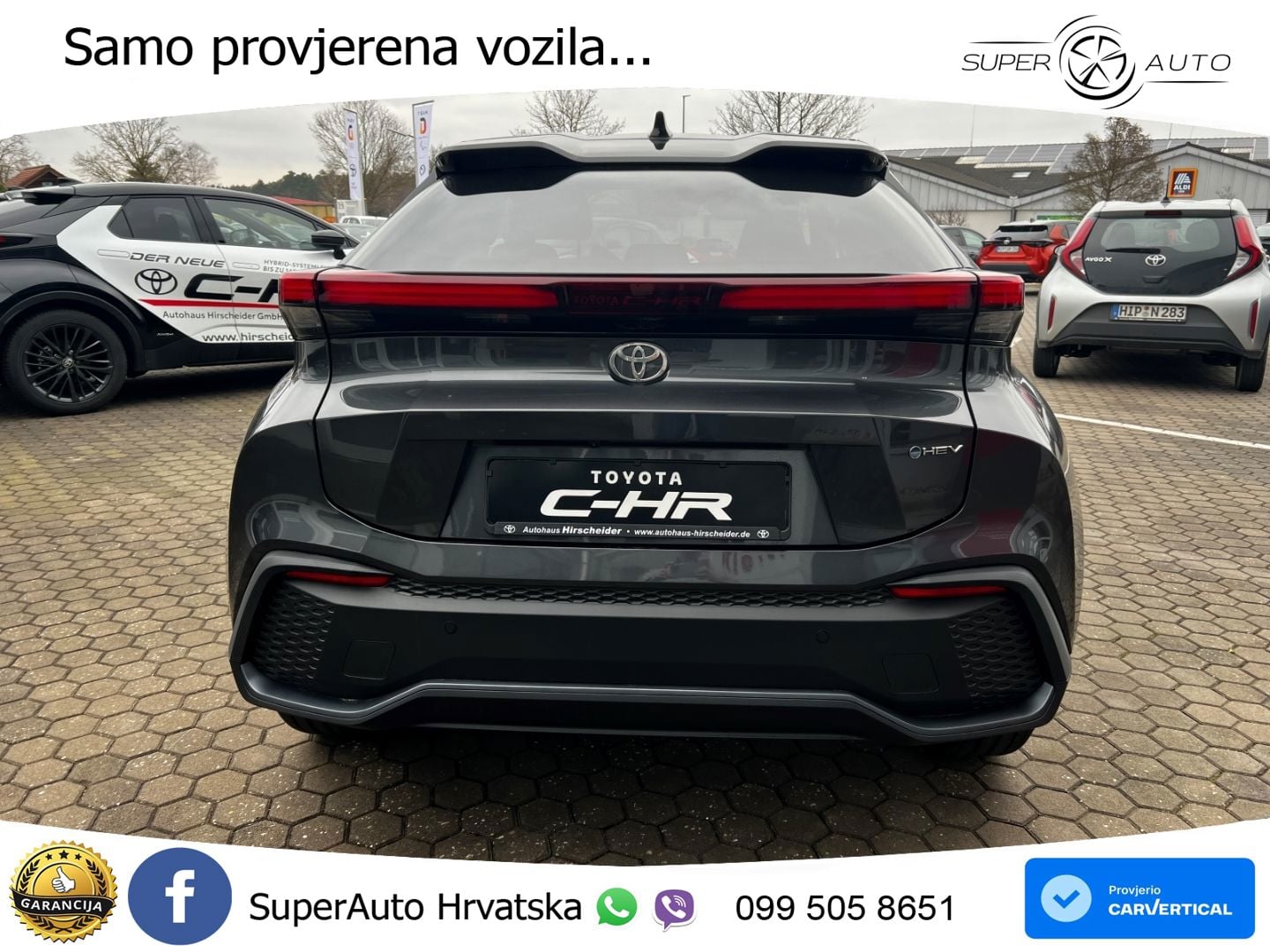 Toyota C-HR 1.8 (140 KS) Hybrid e-CVT Teamplayer LED+GR SJED+ACC