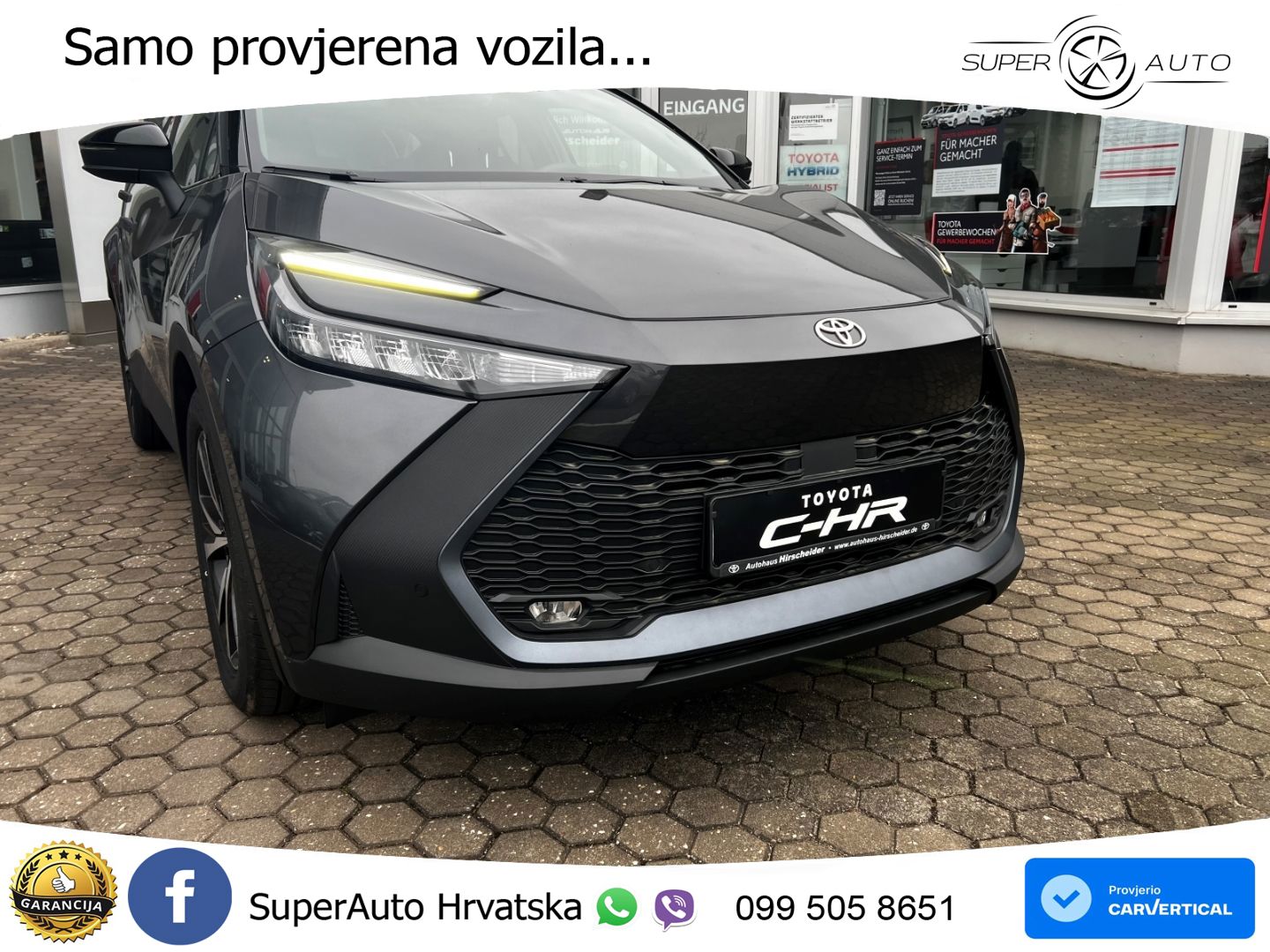 Toyota C-HR 1.8 (140 KS) Hybrid e-CVT Teamplayer LED+GR SJED+ACC