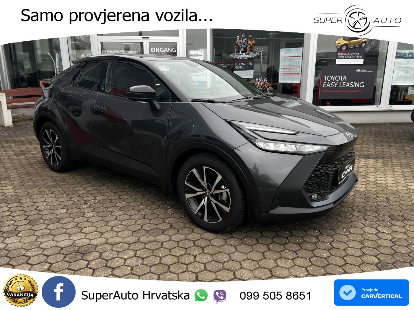 Toyota C-HR 1.8 (140 KS) Hybrid e-CVT Teamplayer LED+GR SJED+ACC