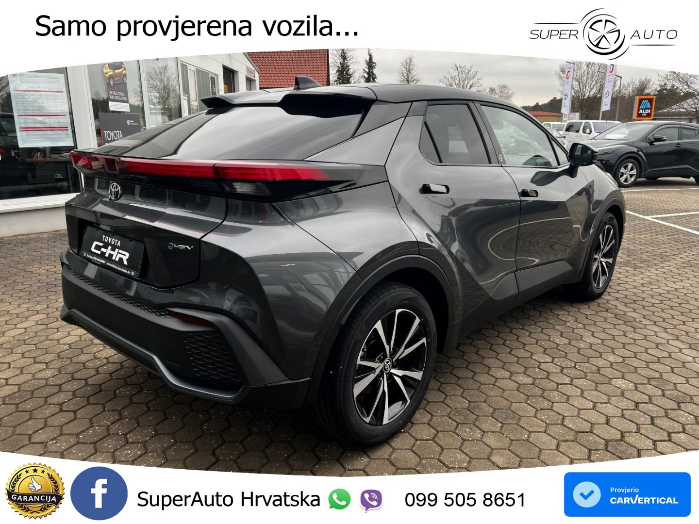 Toyota C-HR 1.8 (140 KS) Hybrid e-CVT Teamplayer LED+GR SJED+ACC