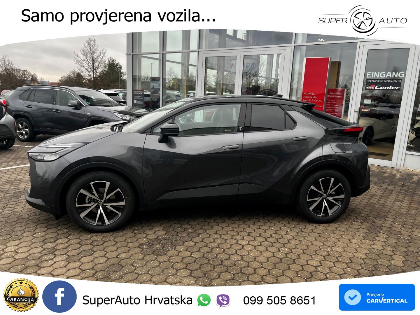 Toyota C-HR 1.8 (140 KS) Hybrid e-CVT Teamplayer LED+GR SJED+ACC