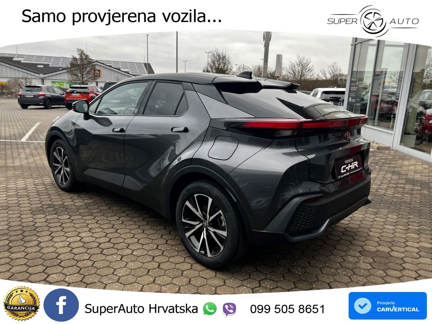 Toyota C-HR 1.8 (140 KS) Hybrid e-CVT Teamplayer LED+GR SJED+ACC