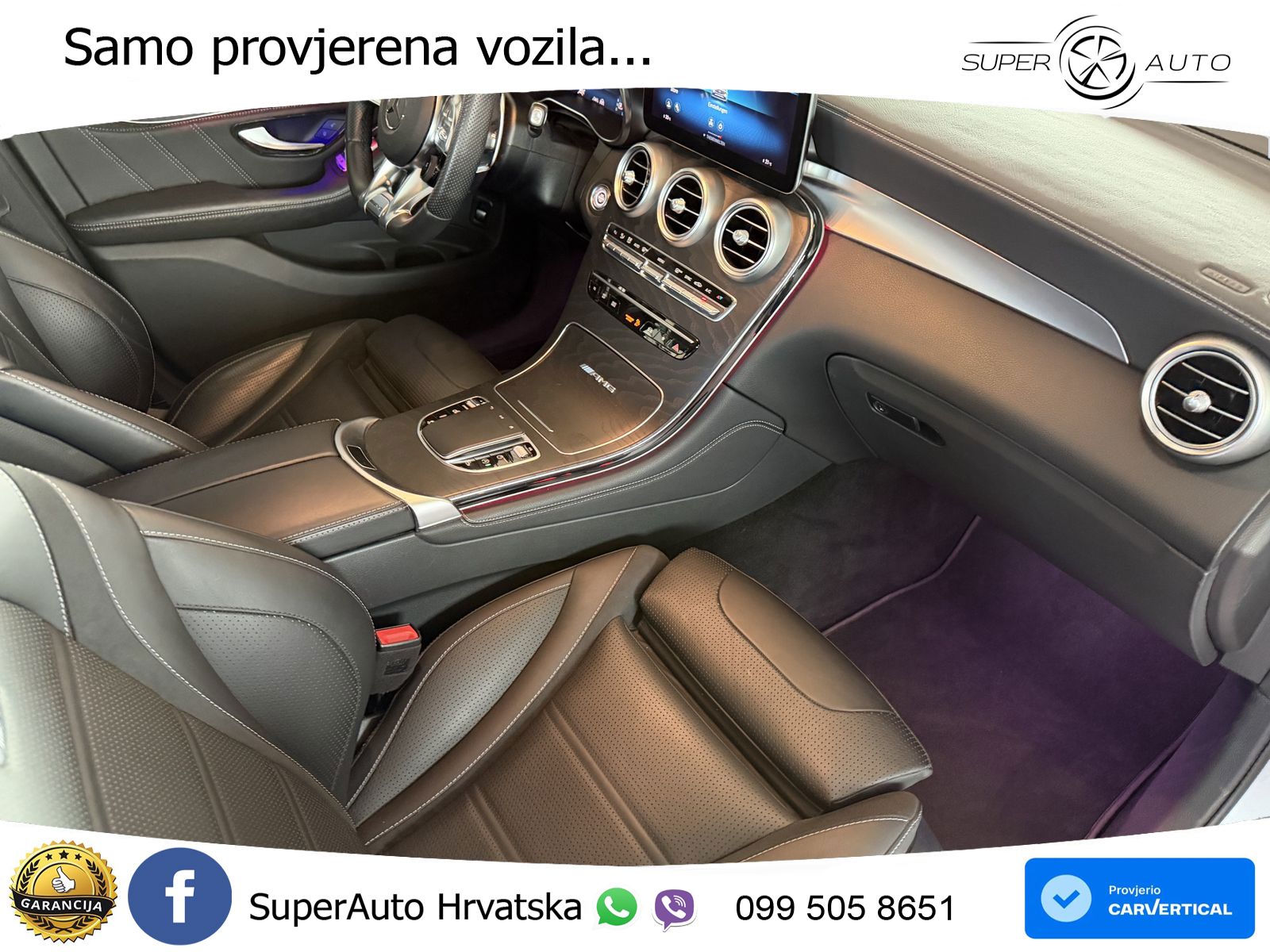 Mercedes AMG GLC 63 V8 (476 KS) 4MATIC+ MCT ACC+HEAD+GR SJED+360+PANO