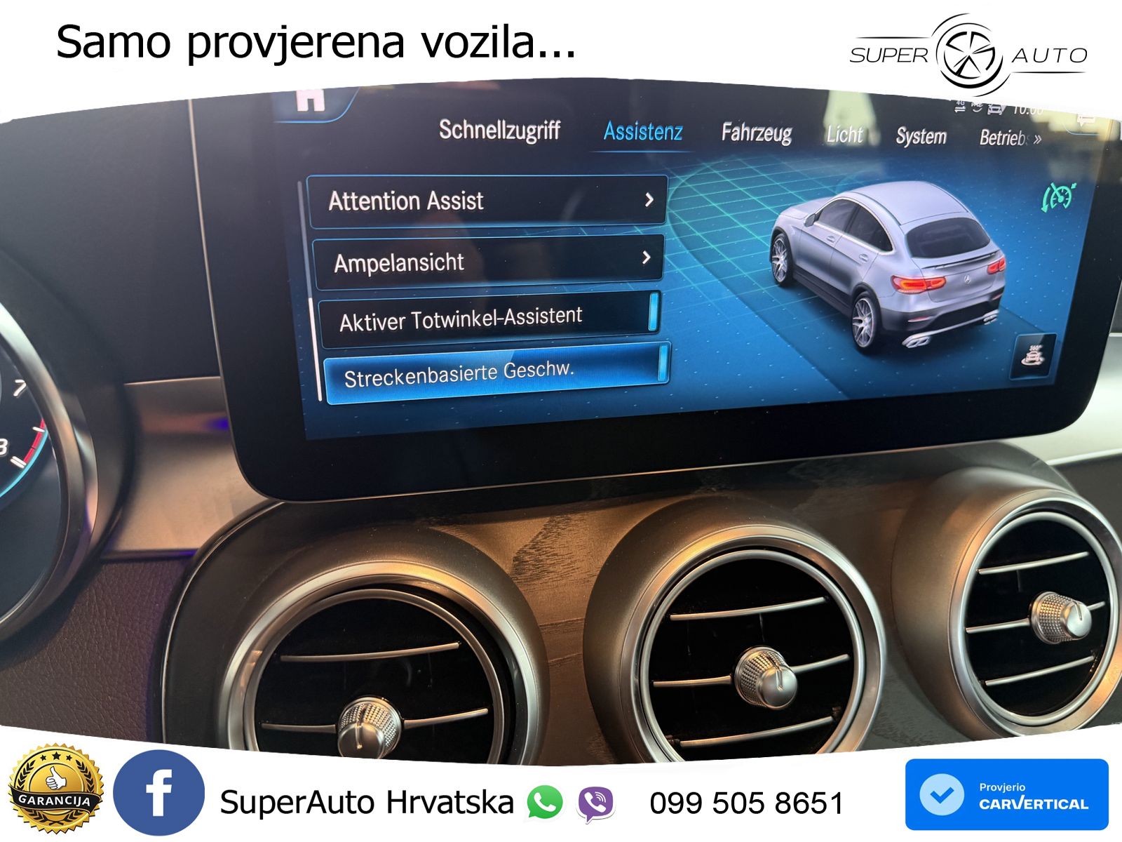 Mercedes AMG GLC 63 V8 (476 KS) 4MATIC+ MCT ACC+HEAD+GR SJED+360+PANO