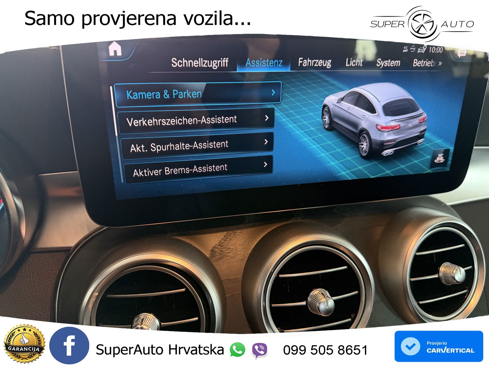 Mercedes AMG GLC 63 V8 (476 KS) 4MATIC+ MCT ACC+HEAD+GR SJED+360+PANO
