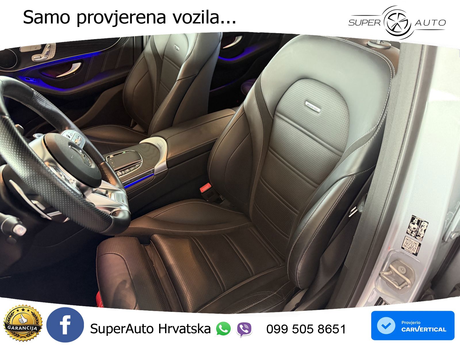 Mercedes AMG GLC 63 V8 (476 KS) 4MATIC+ MCT ACC+HEAD+GR SJED+360+PANO