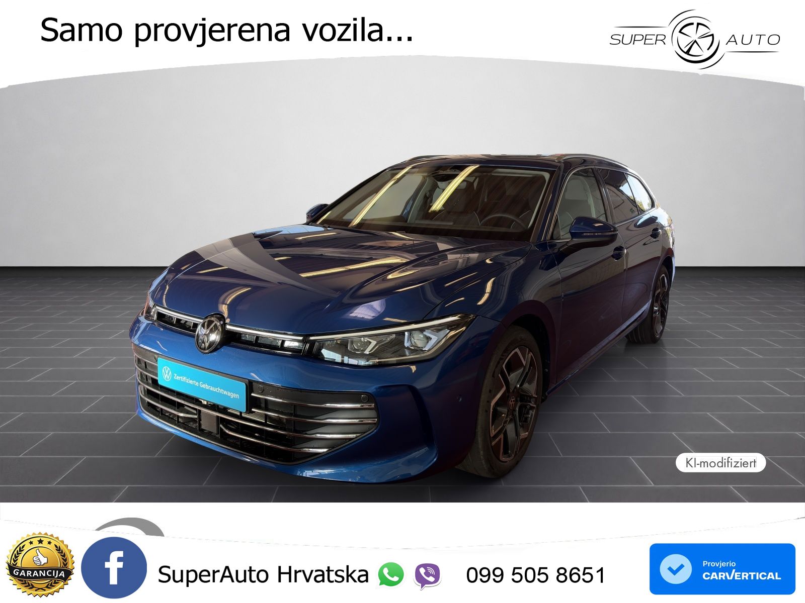 Volkswagen Passat Variant 1.5 eTSI (150 KS) DSG Business MATRIX+GR SJED+KAM